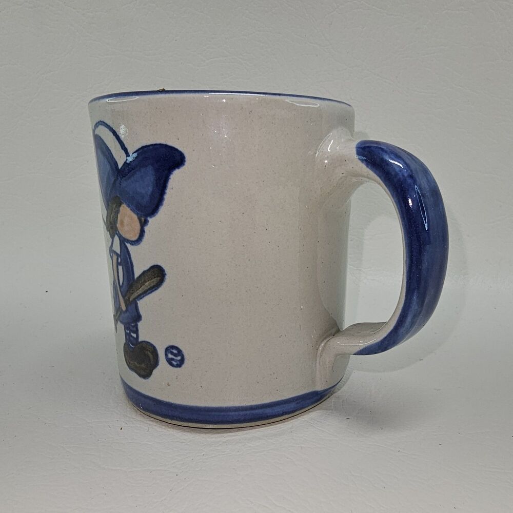 Louisville Stoneware Baseball Mug + Plate Handcrafted Ceramic Made in Kentucky - Picture 4 of 16